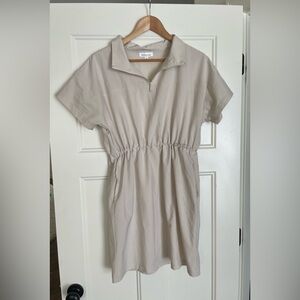 Prologue Beige Mini Dress XS